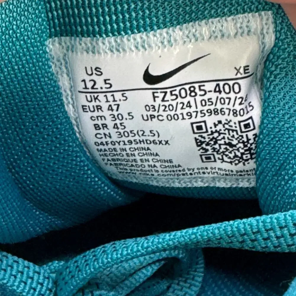 Nike Air Zoom Pegasus 41 'Jacksonville Jaguars' Men's‎ Size 12.5 Shoes Sneakers